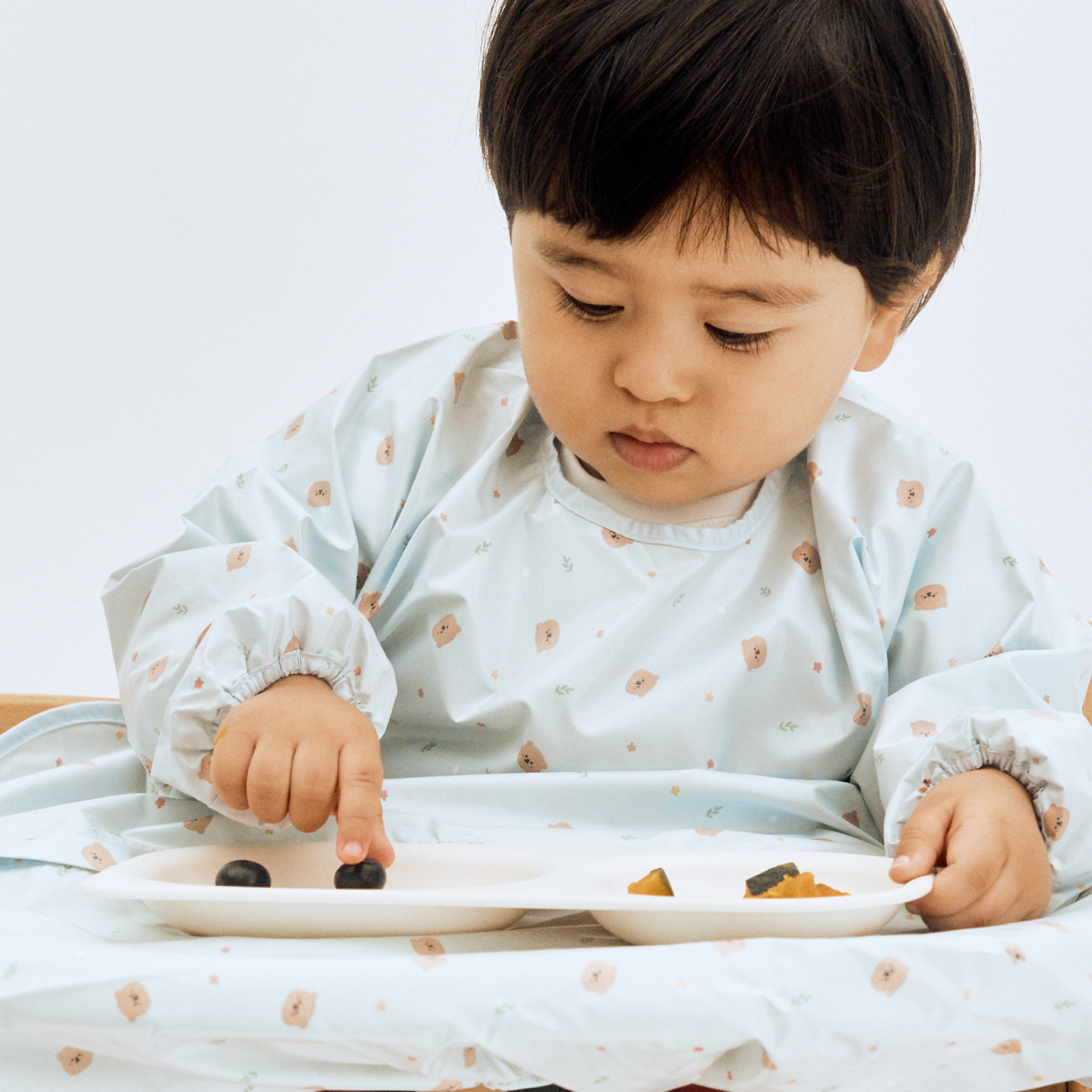 食べこぼし用エプロン  <長袖>