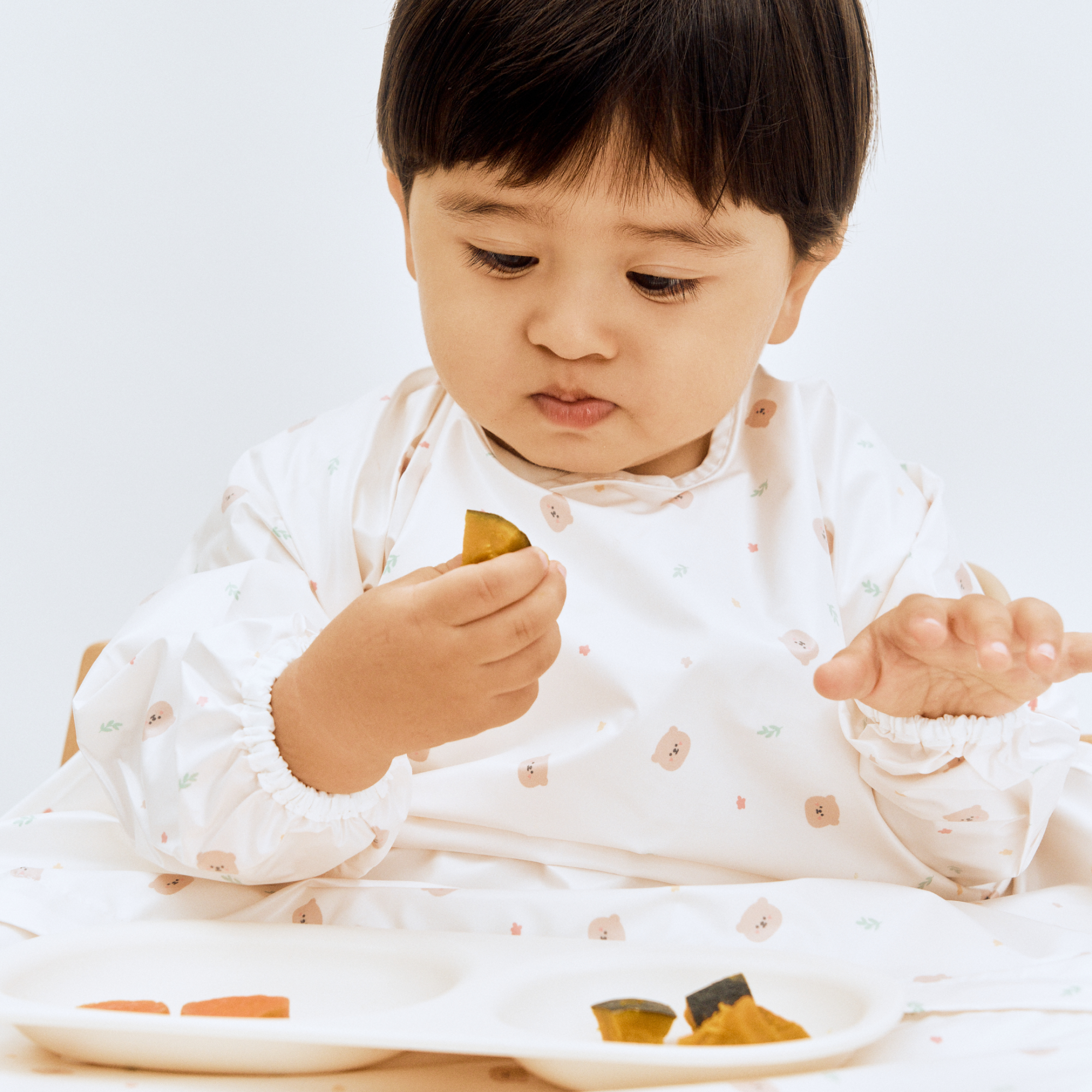 食べこぼし用エプロン  <長袖>