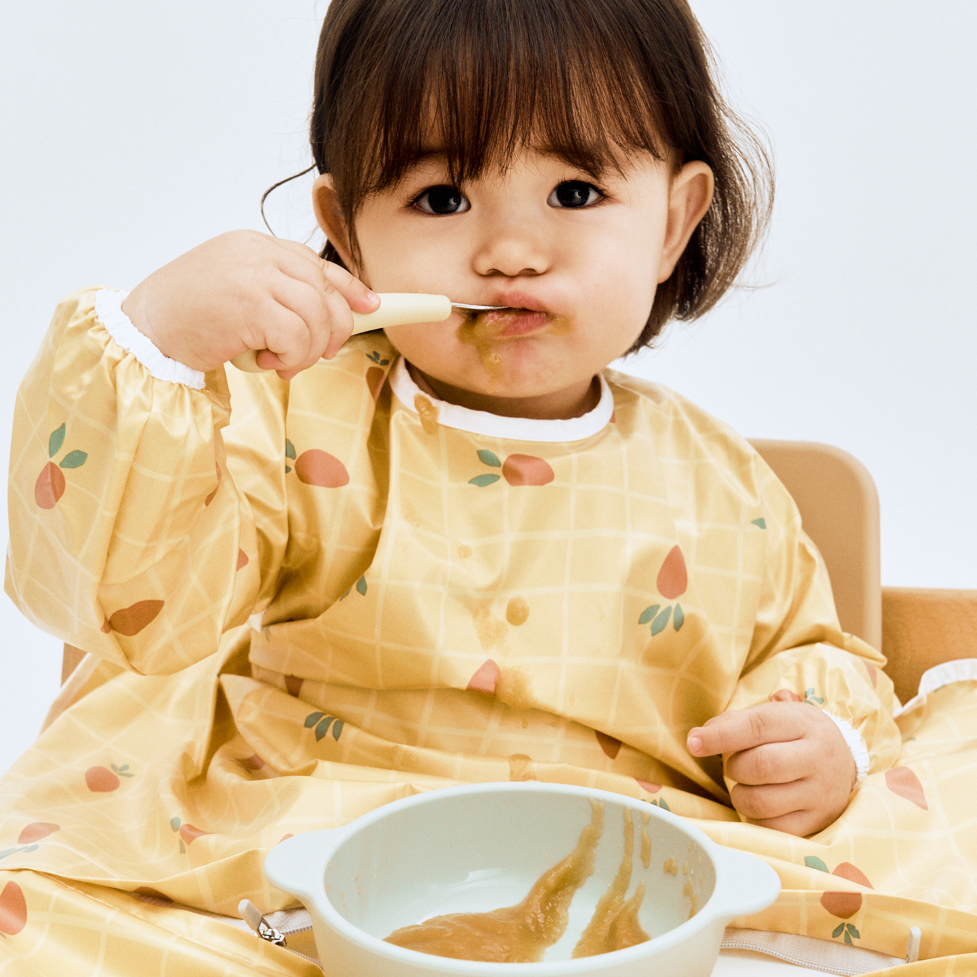 食べこぼし用エプロン  <長袖>