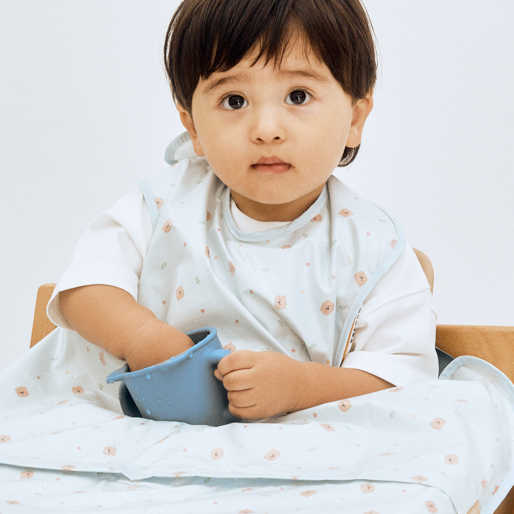 食べこぼし用エプロン  <ノースリーブ>