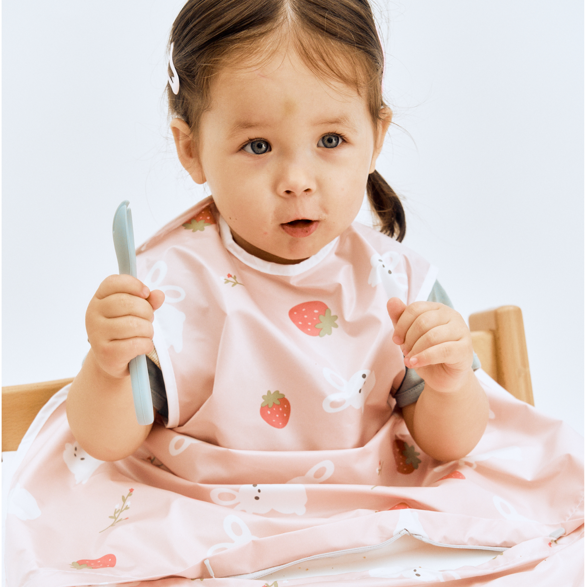 食べこぼし用エプロン  <ノースリーブ>