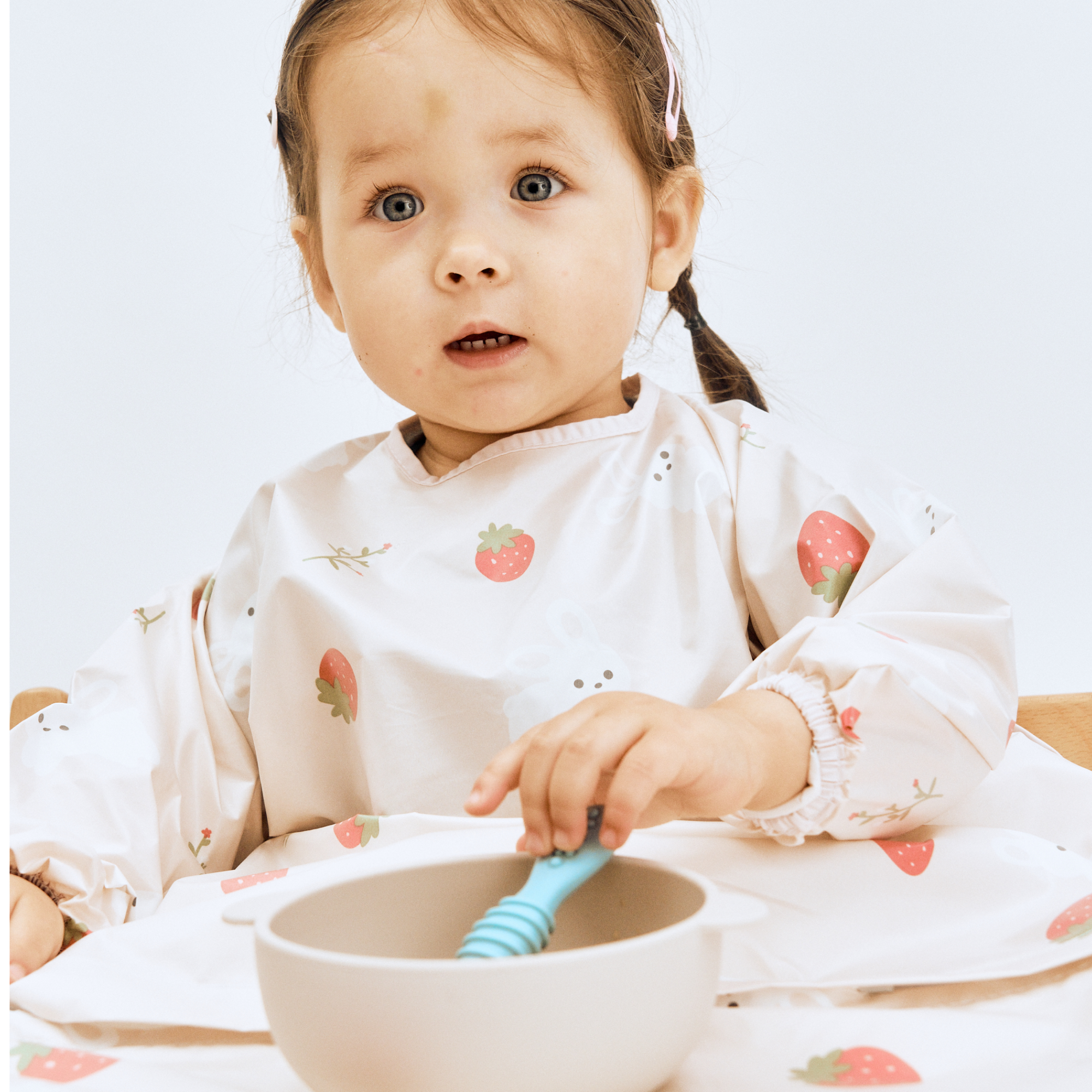 食べこぼし用エプロン  <長袖>