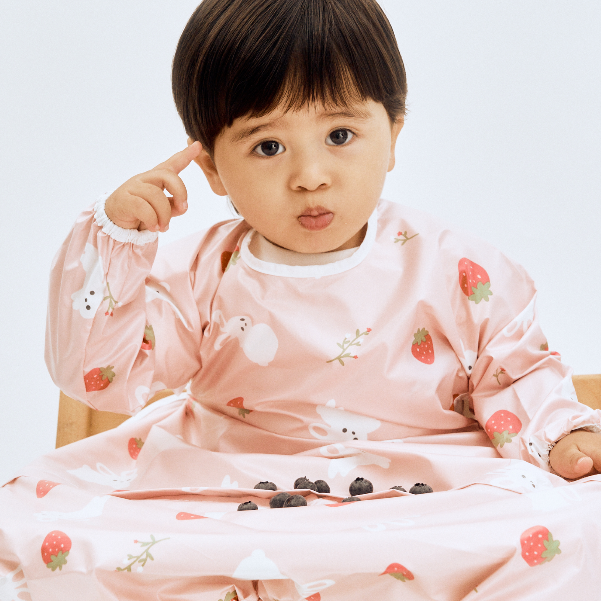 食べこぼし用エプロン  <長袖>